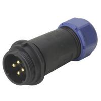 Weipu SP2111 / P 2 I Ronde connector Stekker, recht Totaal aantal polen: 2 Serie (ronde connectors): SP21 1 stuk(s)