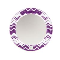 Darice • lockerlookz mirror purple chevron
