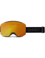 Sinner Snowflake Goggle Ski / Snowboard Bril (zwart / Oranje ) Zwart Db Fl Orng Mr Vt+db Pnk
