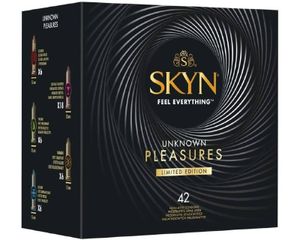 SKYN Unknown Pleasures 42 Latexvrije Condooms Brievenbuspost (doosje platgevouwen)