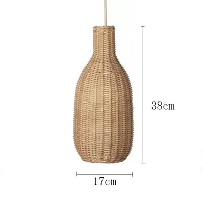 Bohemian Wicker Pendant Light