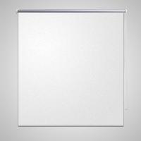VidaXL Rolgordijn verduisterend 60 x 120 cm wit