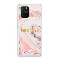 Feminist: Samsung Galaxy S10 Lite Transparant Hoesje Feminist: Samsung Galaxy S10 Lite Transparant Hoesje