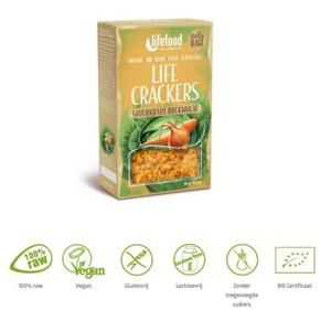 Life crackers zuurkool boekweit raw bio