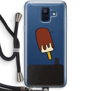 Frisco: Samsung Galaxy A6 (2018) Transparant Hoesje met koord