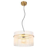 Globo Gouden hanglampGorley met glas Ø 40cm - 15698HM