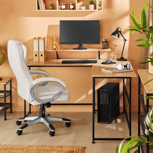 tectake- Bureau Melrose industrial light - hoekbureau - 404230