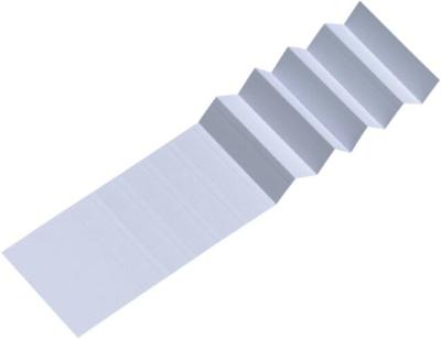 Ruiterstroken set voor Alzicht ruiters 65 mm wit