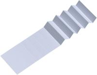 Ruiterstroken set voor Alzicht ruiters 65 mm wit