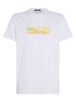 Karl Lagerfeld t-shirt en coton biologique à logo imprimé - Blanc - thumbnail