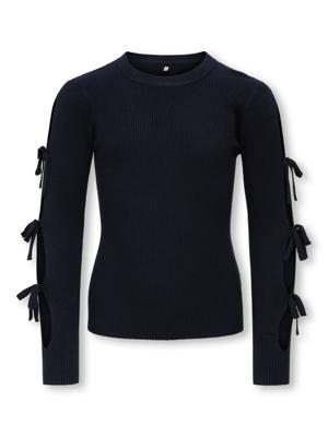 Kids ONLY winter sweater meisjes - blauw - KogNatascha - gebreid