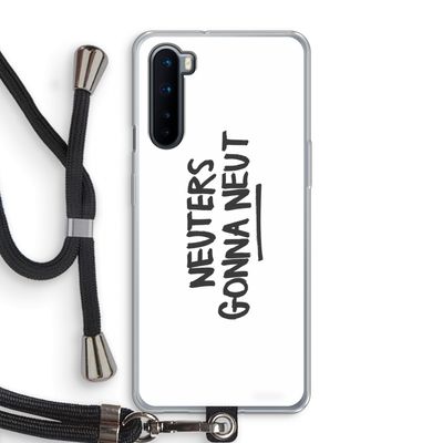 Neuters: OnePlus Nord Transparant Hoesje met koord