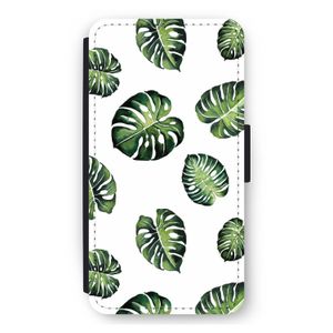 Tropische bladeren: iPhone 12 mini Flip Hoesje