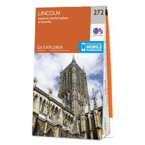 Wandelkaart - Topografische kaart 272 OS Explorer Map Lincoln | Ordnan