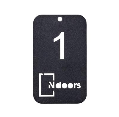 Ndoors kleurstaal zwart - per stuk