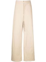 Jacquemus pantalon ample à taille haute - Tons neutres