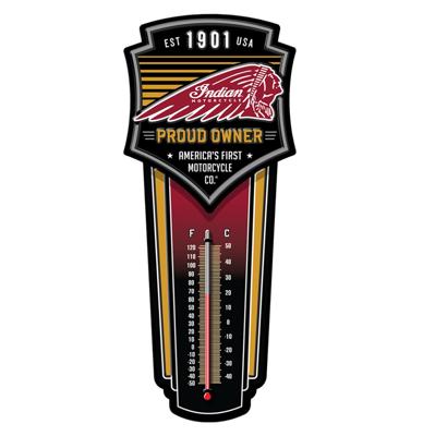 Indian Motorcycle Thermometer