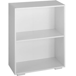 tectake® - Boekenrek Lexi 2 vakken wit SKU: 403604