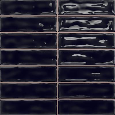 Mozaiektegel Sticks Kitkat Zwart Tegels 20 x 20 CM