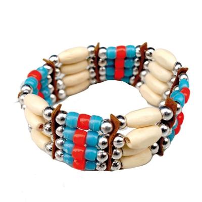 Indianen thema verkleed armband - Carnaval accessoires - voor bij een Indianen kostuum/jurk/outfit