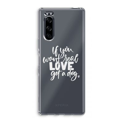 Partner in crime: Sony Xperia 5 Transparant Hoesje