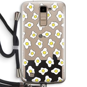 Spiegeleitjes: LG K10 (2016) Transparant Hoesje met koord