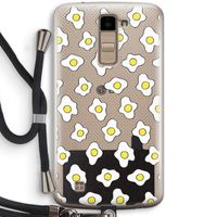 Spiegeleitjes: LG K10 (2016) Transparant Hoesje met koord