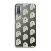 King Kylie: Samsung Galaxy A7 (2018) Transparant Hoesje