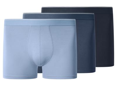 esmara Men Set van 3 heren boxers (Marineblauw/donkerblauw, 4XL)
