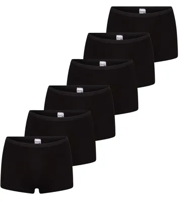 Beeren 6-pack Comfort dames boxershort katoen - Voordeelverpakking - Aanbieding - Multipack