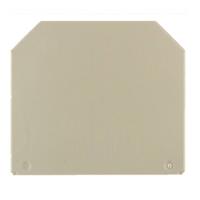 Weidmüller 1050100000-20 Afsluitplaat Beige 20 stuk(s)