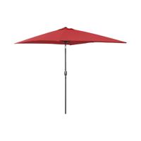Grote parasol - bordeaux - rechthoekig - 200 x 300 cm - kantelbaar