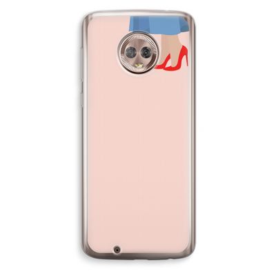 High heels: Motorola Moto G6 Transparant Hoesje