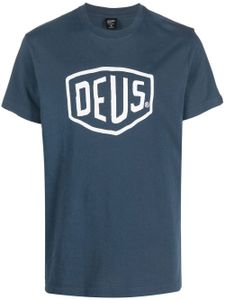 Deus Ex Machina t-shirt en coton à logo imprimé - Bleu