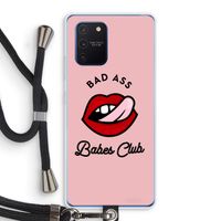Badass Babes Club: Samsung Galaxy Note 10 Lite Transparant Hoesje met koord