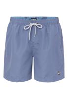 Happy Shorts Happy Shorts Heren Zwemshort Effen Blauw/Grijs