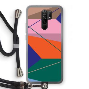 Gestalte 1: Xiaomi Redmi 9 Transparant Hoesje met koord
