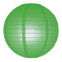 Lampion 25 cm groen - thumbnail