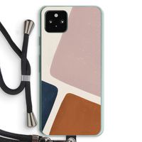 Geo #2: Pixel 5a 5G Transparant Hoesje met koord