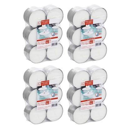 Trend Candles Waxinelichtjes - 48x stuks - 8 branduren