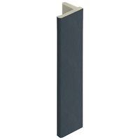 Eindprofiel 10 mm Monumentenblauw - Keralit (2836)