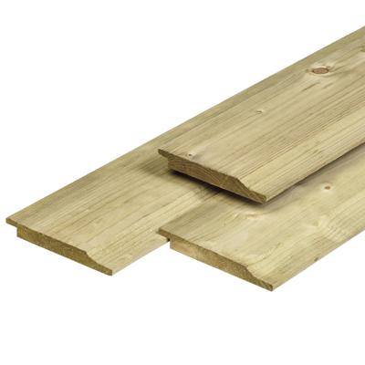 Halfhouts rabat Noord-Europees O/S-IV vuren 1,9x14,5x510 cm Tuindeco - Tuindeco