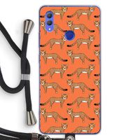 Cheetah: Honor Note 10 Transparant Hoesje met koord