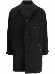 Yohji Yamamoto Pre-Owned manteau à capuche détachable pre-owned (années 2000) - Noir