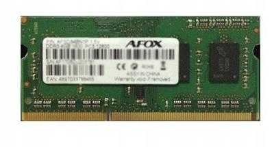 AFOX SO-DIMM DDR3 8GB geheugenmodule 1333 MHz