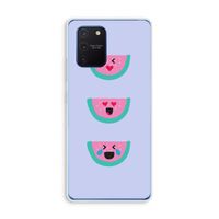 Smiley watermeloen: Samsung Galaxy Note 10 Lite Transparant Hoesje