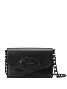 Gucci mini sac porté épaule Horsebit 1955 - Noir