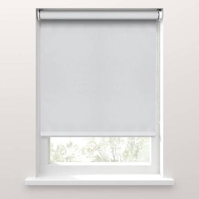 Leen Bakker - Fenstr Rolgordijn Toledo Verduisterend - Licht (20045) - Polyester - Grijs - 120x10x10 Cm
