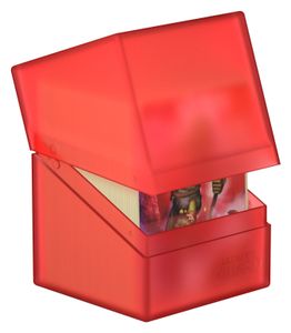 Ultimate Guard Boulder Deck Case 100+ Standard Size Ruby