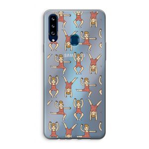 Gymboys: Samsung Galaxy A20s Transparant Hoesje